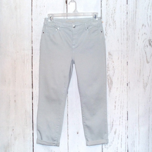 NWOT Chicos So Slimming Girlfriend Crop Pants - Picture 2 of 7